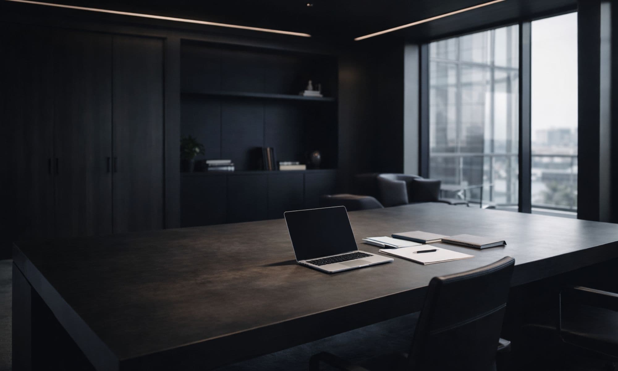 Modern professional workspace